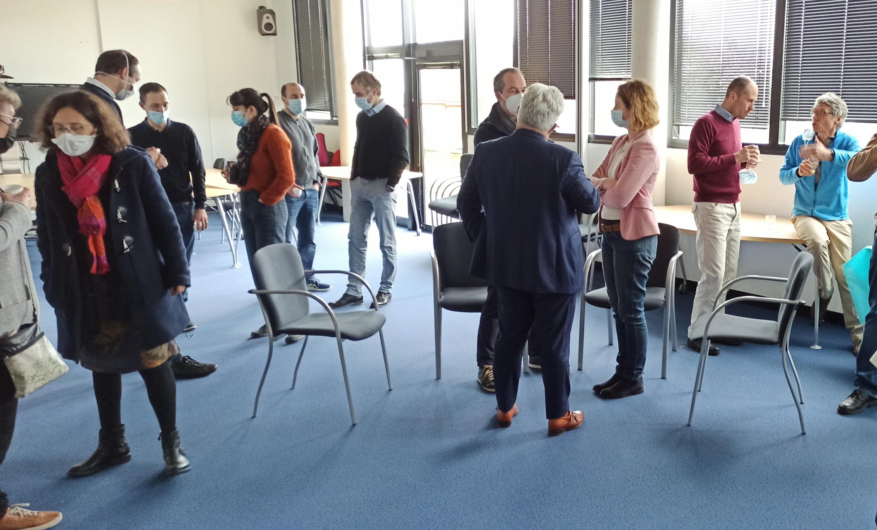 Venue du DG sur Plouzané