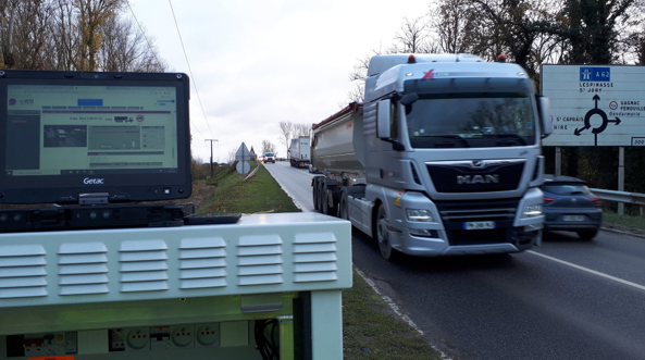 Surveillance du pont de Gagnac