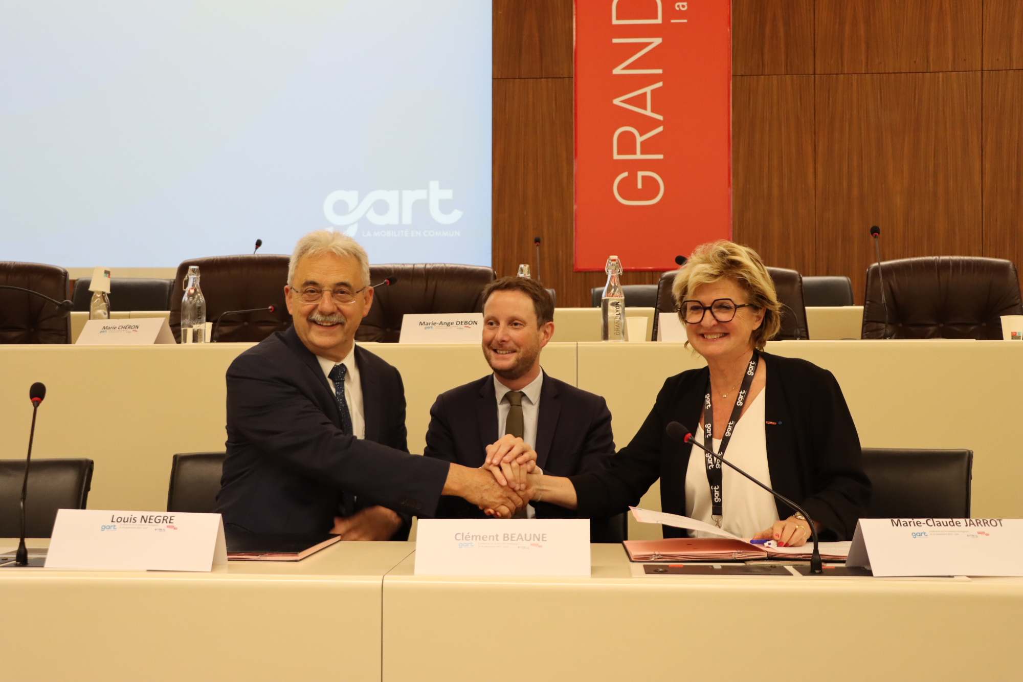 Signature partenariat GART